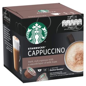 Starbucks Dolce Gusto Cappuccino Pods (12 Caps)