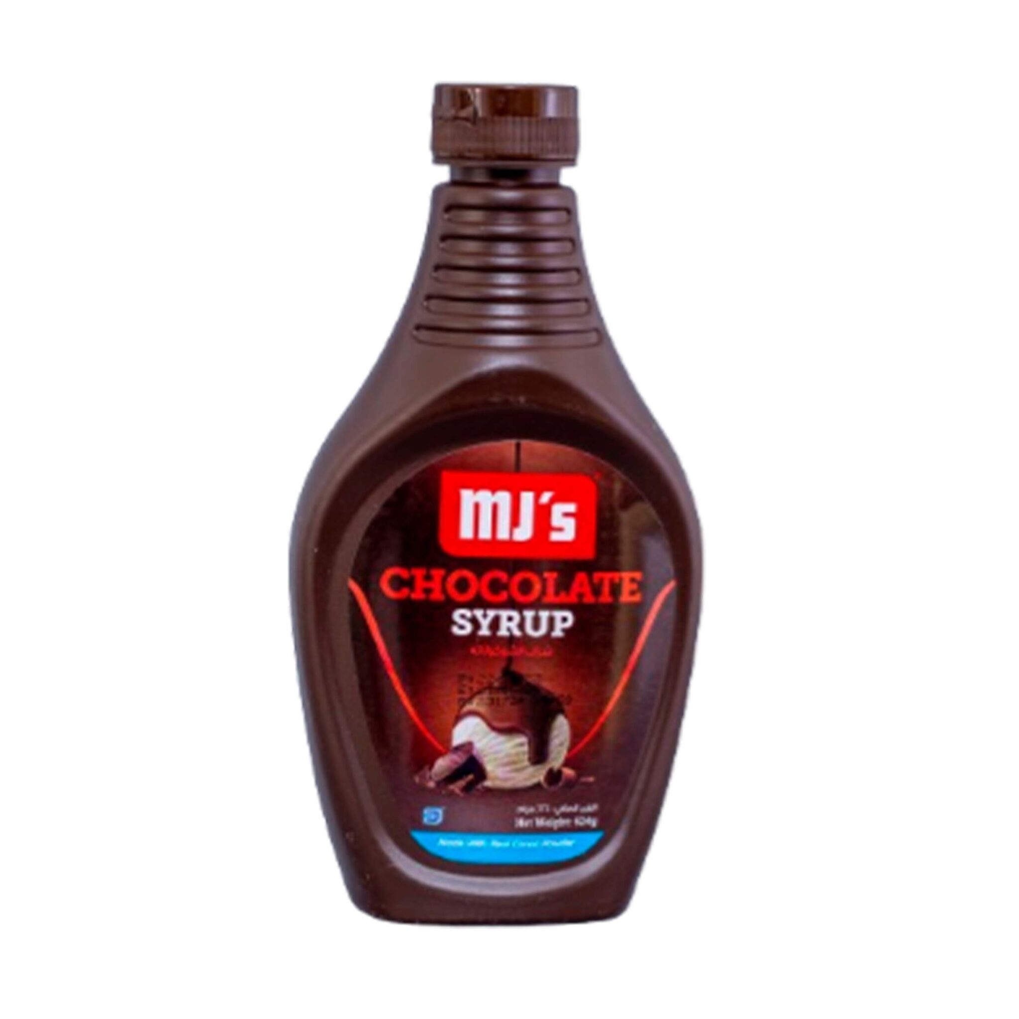 MJ’s Chocolate Syrup (12x624g) HDPE Bottle The Bounty Shop