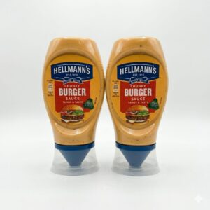Hellmann's Chunky Burger Sauce squeeze bottles